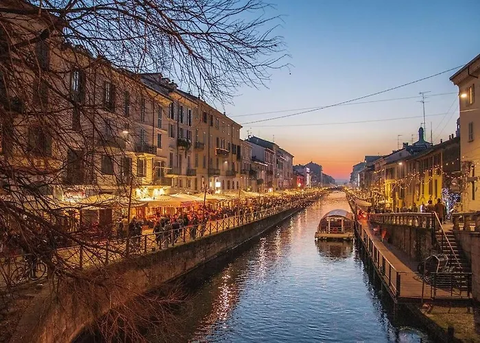 Navigli 10 Min Loft Moderno Con Area Esterna * 밀라노